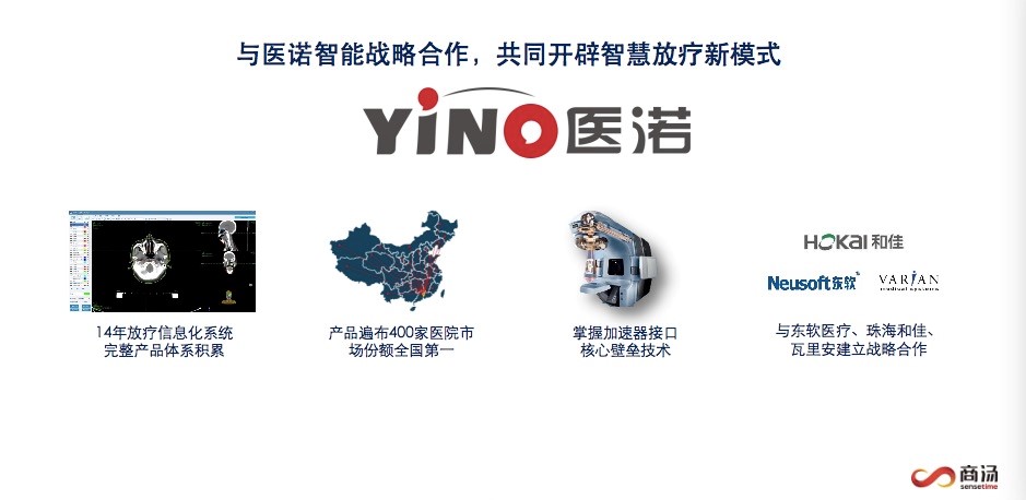 醫(yī)諾與商湯科技戰(zhàn)略合作，攜手推進(jìn)智慧化遠(yuǎn)程放療生態(tài)建設(shè)
